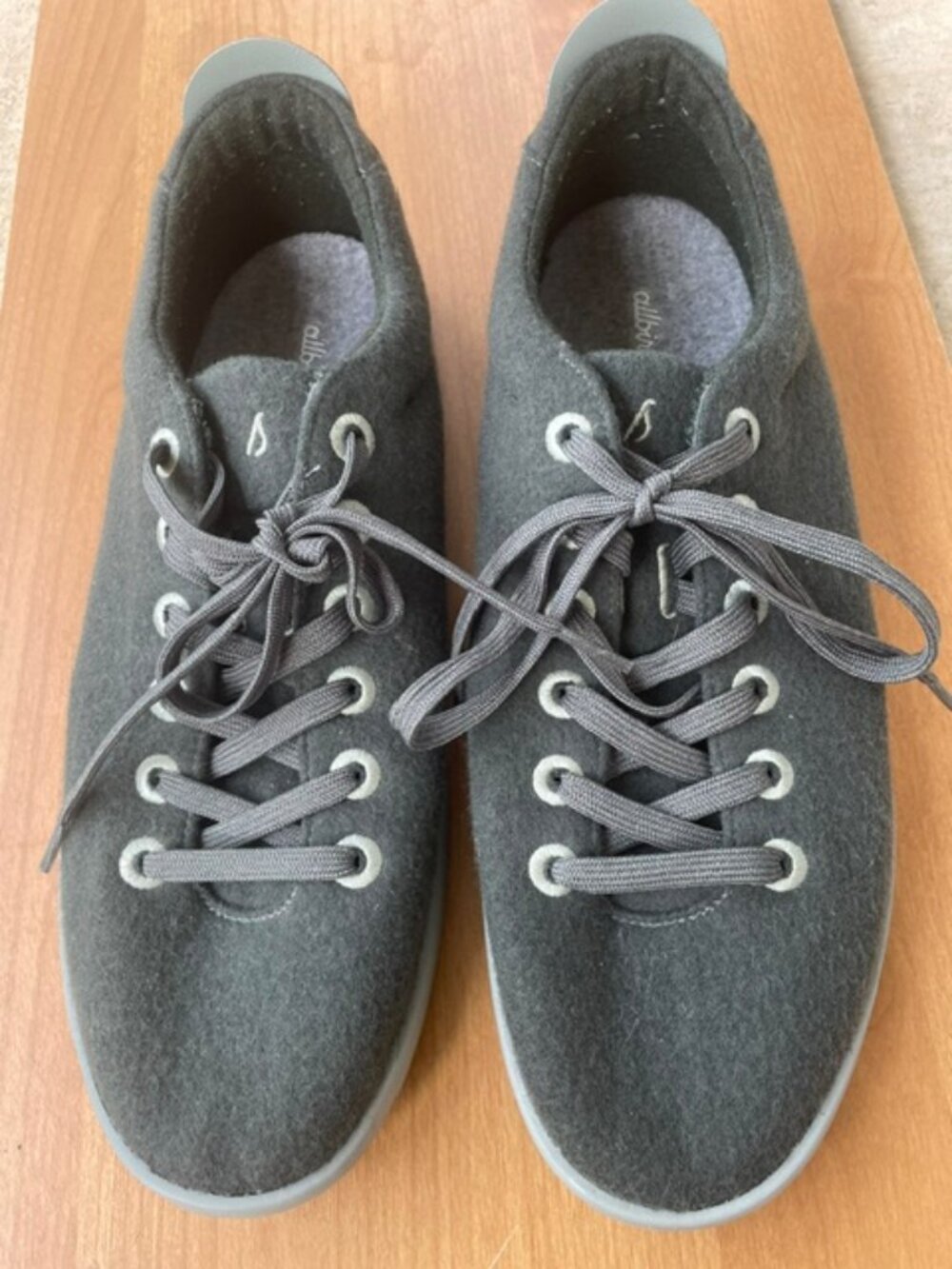 Allbirds Men’s Wool Runners Pipers Sneaker Shoes, Gray, 0422 NV1, Size 13